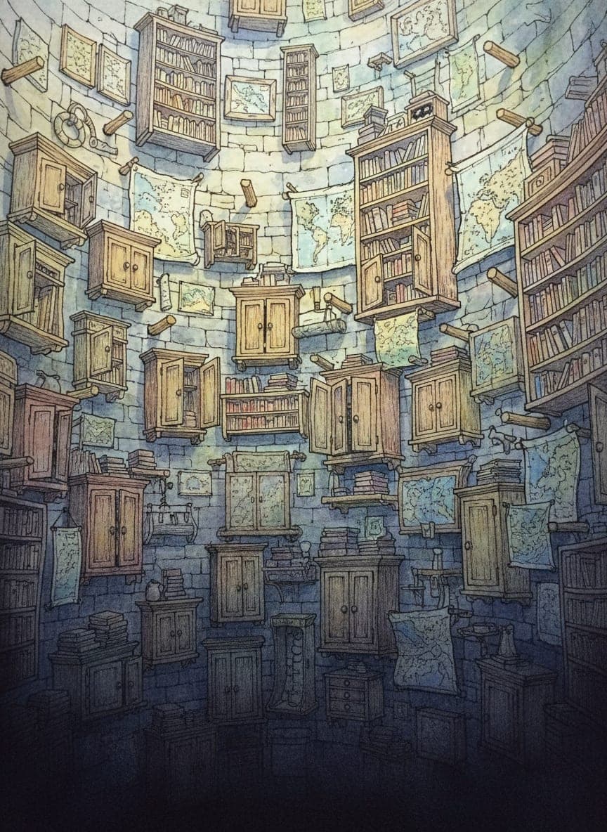 Falling down the well